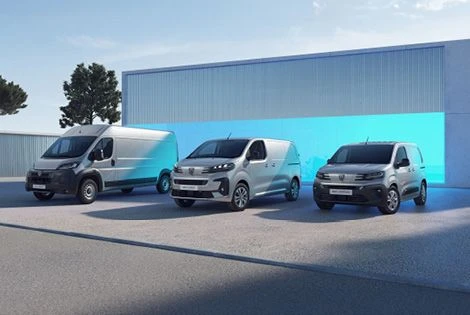 Refreshed PEUGEOT electric van line-up charges onto the commercial vehicle scene